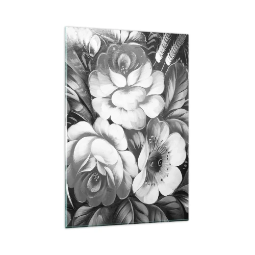 Tablou pe sticlă - Frumoase chiar și în gri - 80x120 cm