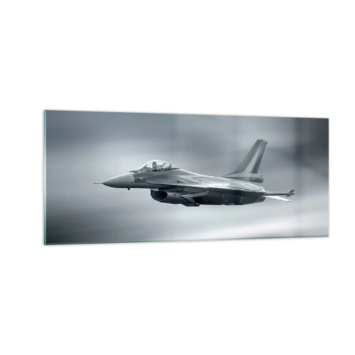 Tablou pe sticlă - Vrei să mă provoci? - 100x40 cm