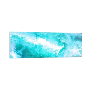 Tablou pe sticlă - În nucleul elementului - 160x50 cm