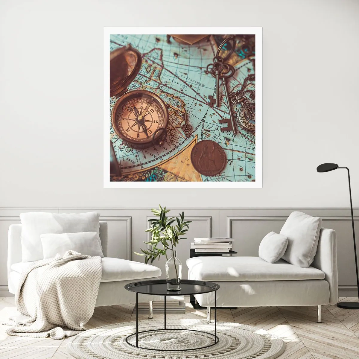 Poster - Pentru aventurierul din tine - 30x30 cm