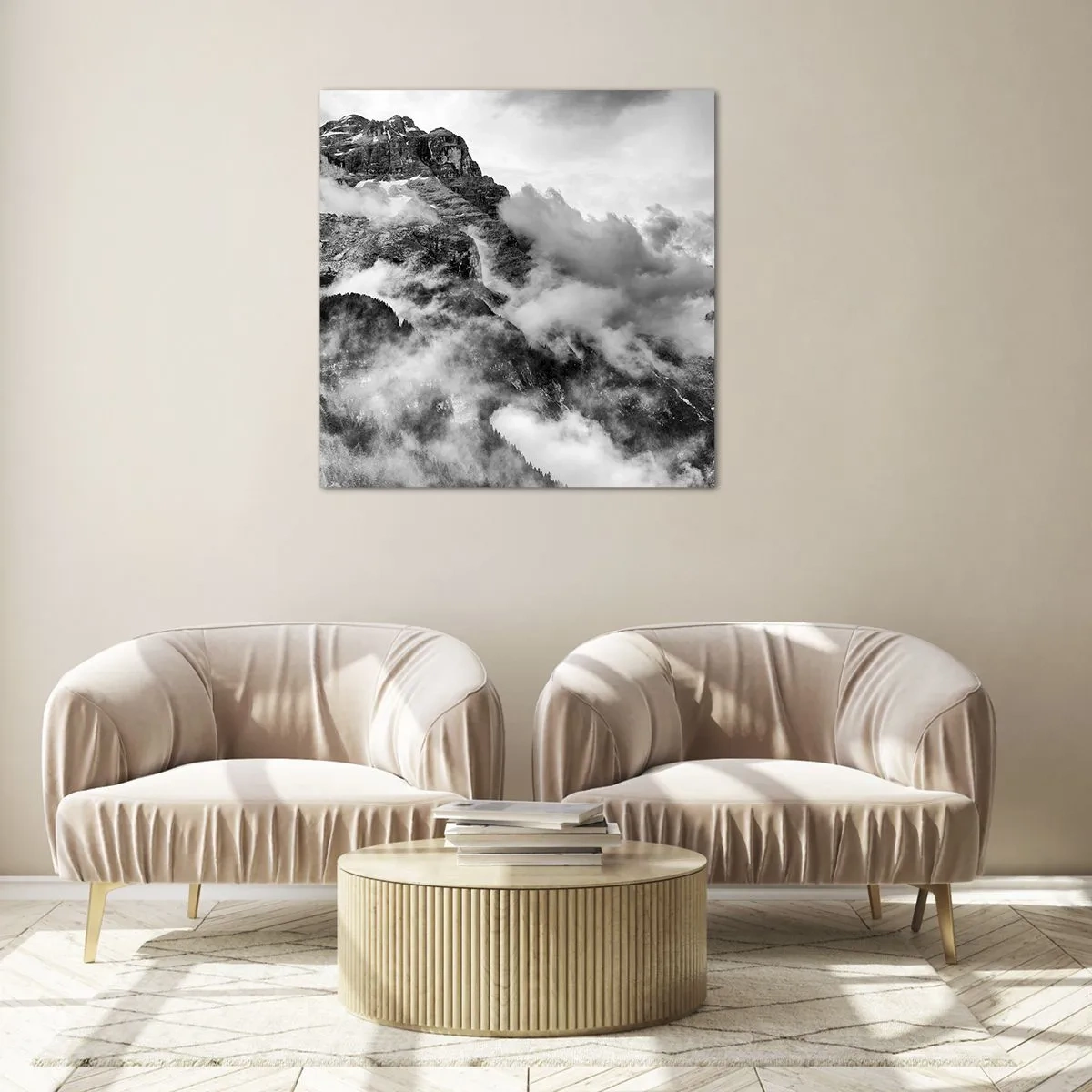 Tablou pe sticlă - Frumoase și crude - 30x30 cm