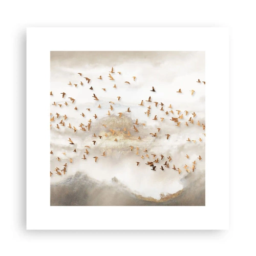 Poster - A sosit timpul... - 30x30 cm