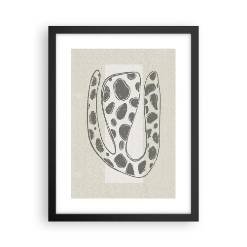 Poster în ramă neagră - O creatură bizară - 30x40 cm