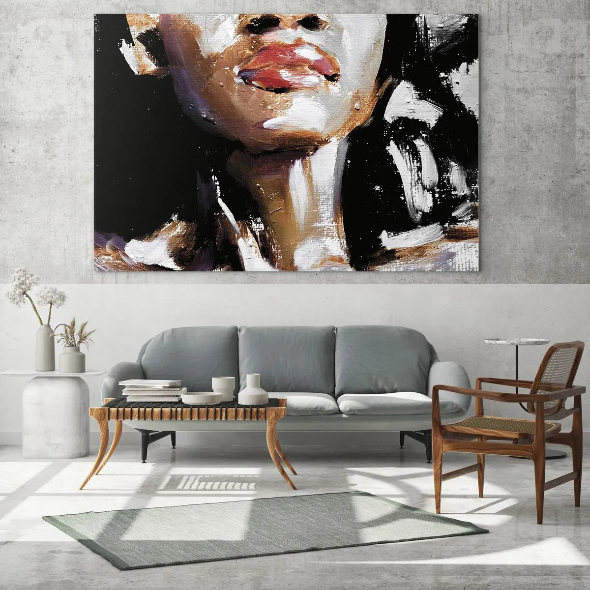 Tablou pe sticlă - Mândrie fără prejudecăți - 100x70 cm