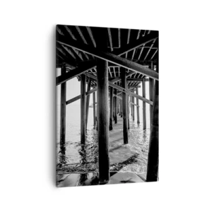 Tablou pe pânză - Loc de ascuns pe plajă - 50x70 cm