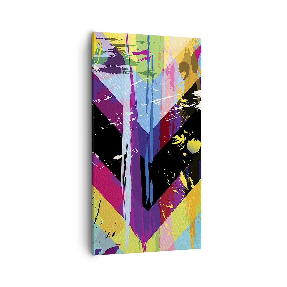 Tablou pe pânză - De sus în jos - 55x100 cm