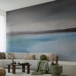 Tapet Premium Canvas - Peisaj orizontal - Mare, Bucată, plajă - 350x256 cm