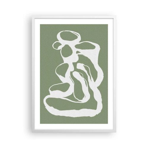 Poster în ramă albă - Chemarea spațiului - 50x70 cm