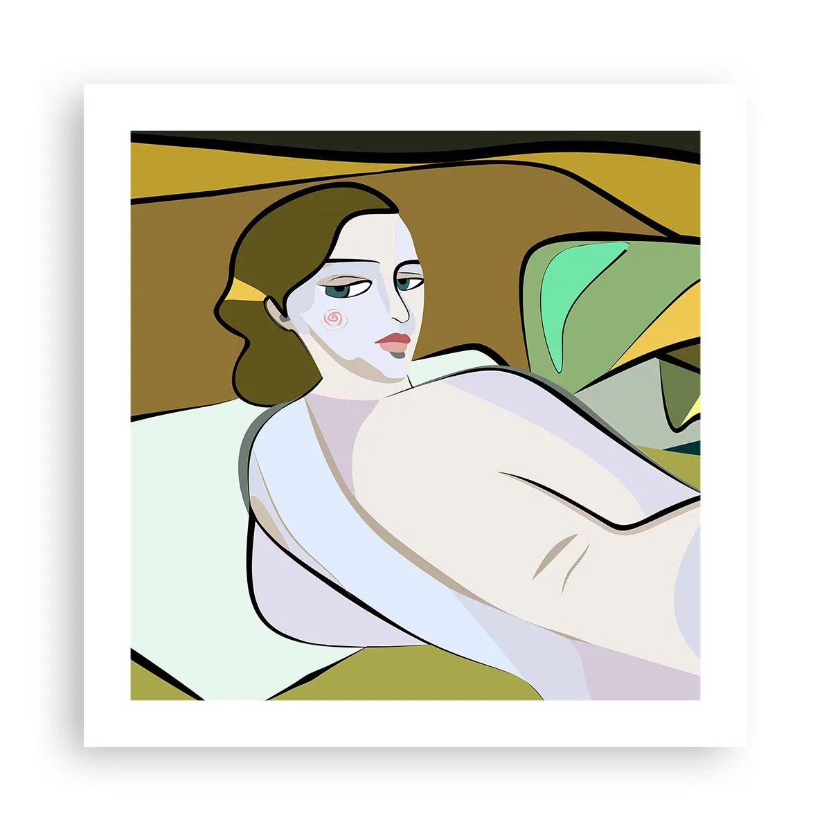 Poster - Portret intim - 50x50 cm