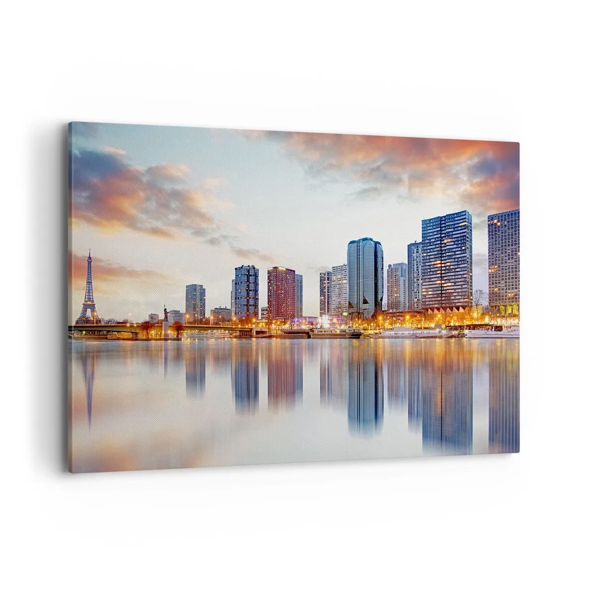 Tablou pe pânză - Calmul monumental al Parisului - 100x70 cm