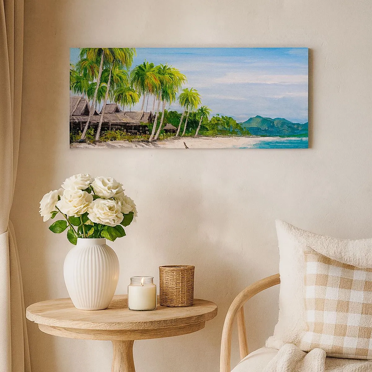 Tablou pe pânză - Un vis exotic - 100x40 cm