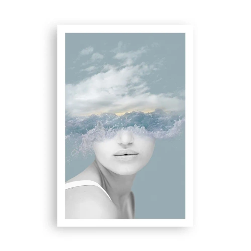 Poster - Cu capul în nori - 61x91 cm