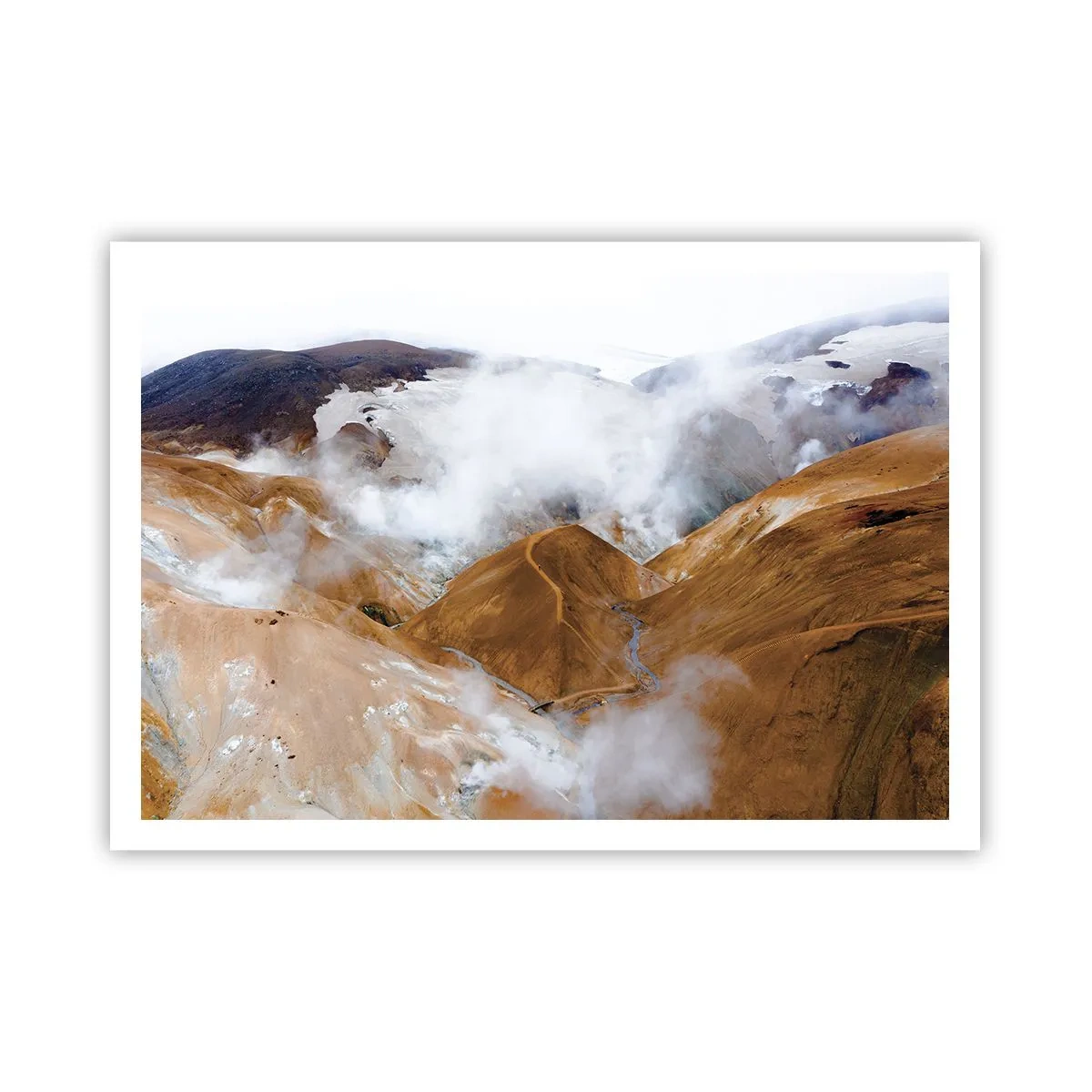 Poster - Frumusețea sălbatică a Islandei - 100x70 cm