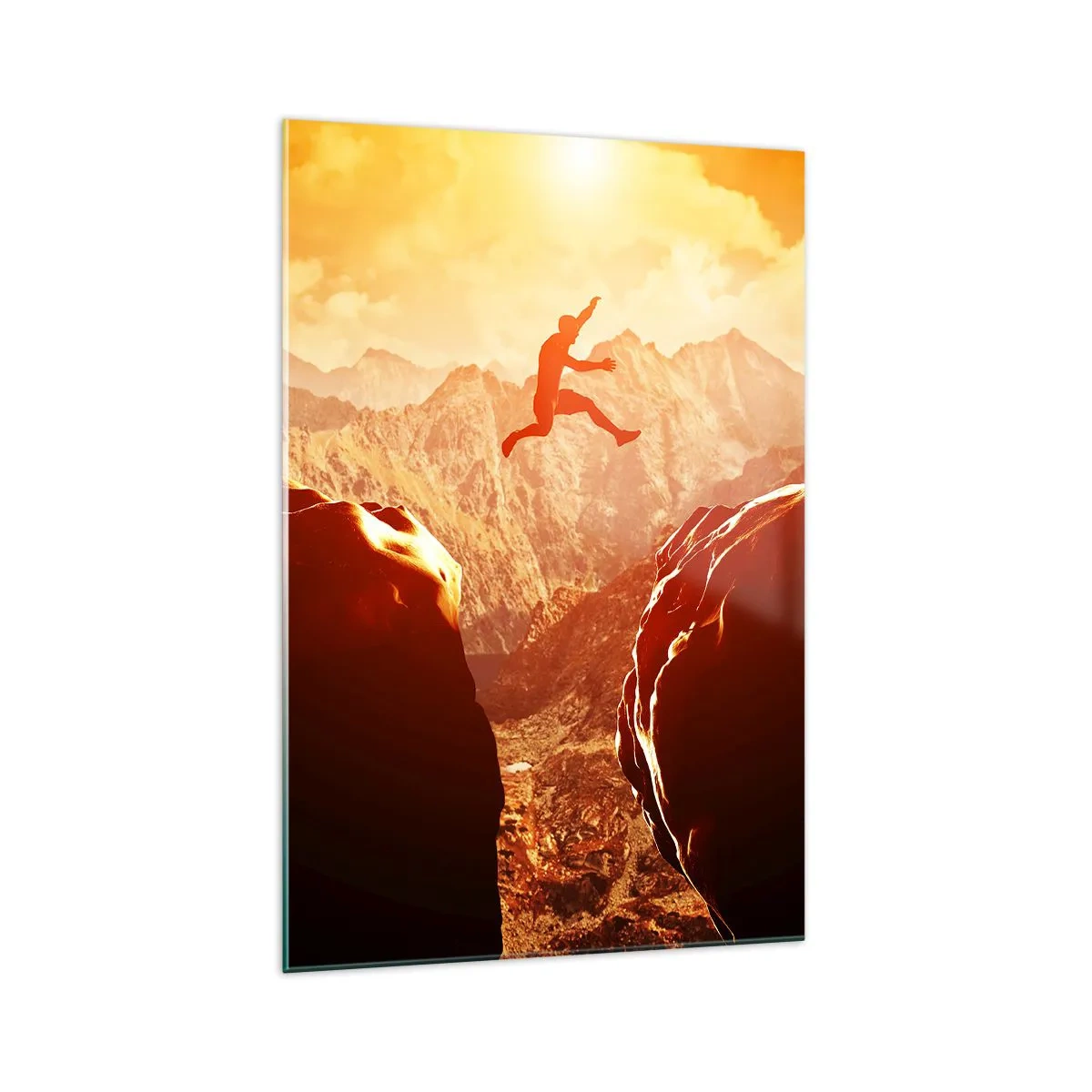 Tablou pe sticlă - Trecând frontierele - 70x100 cm