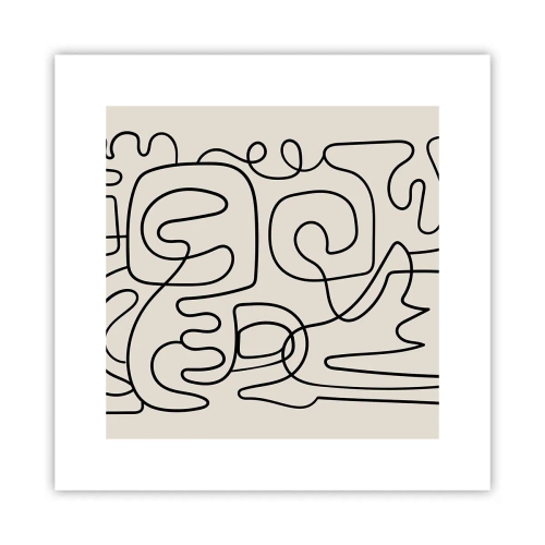 Poster - Pe traseu - 30x30 cm