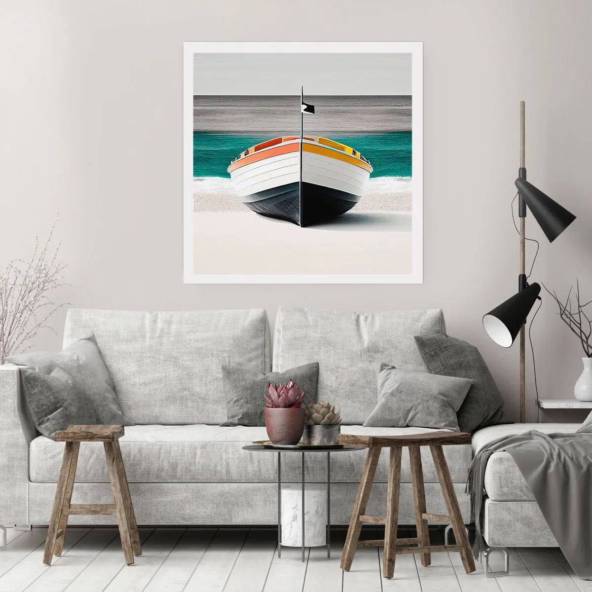 Poster - În locul ei - 60x60 cm
