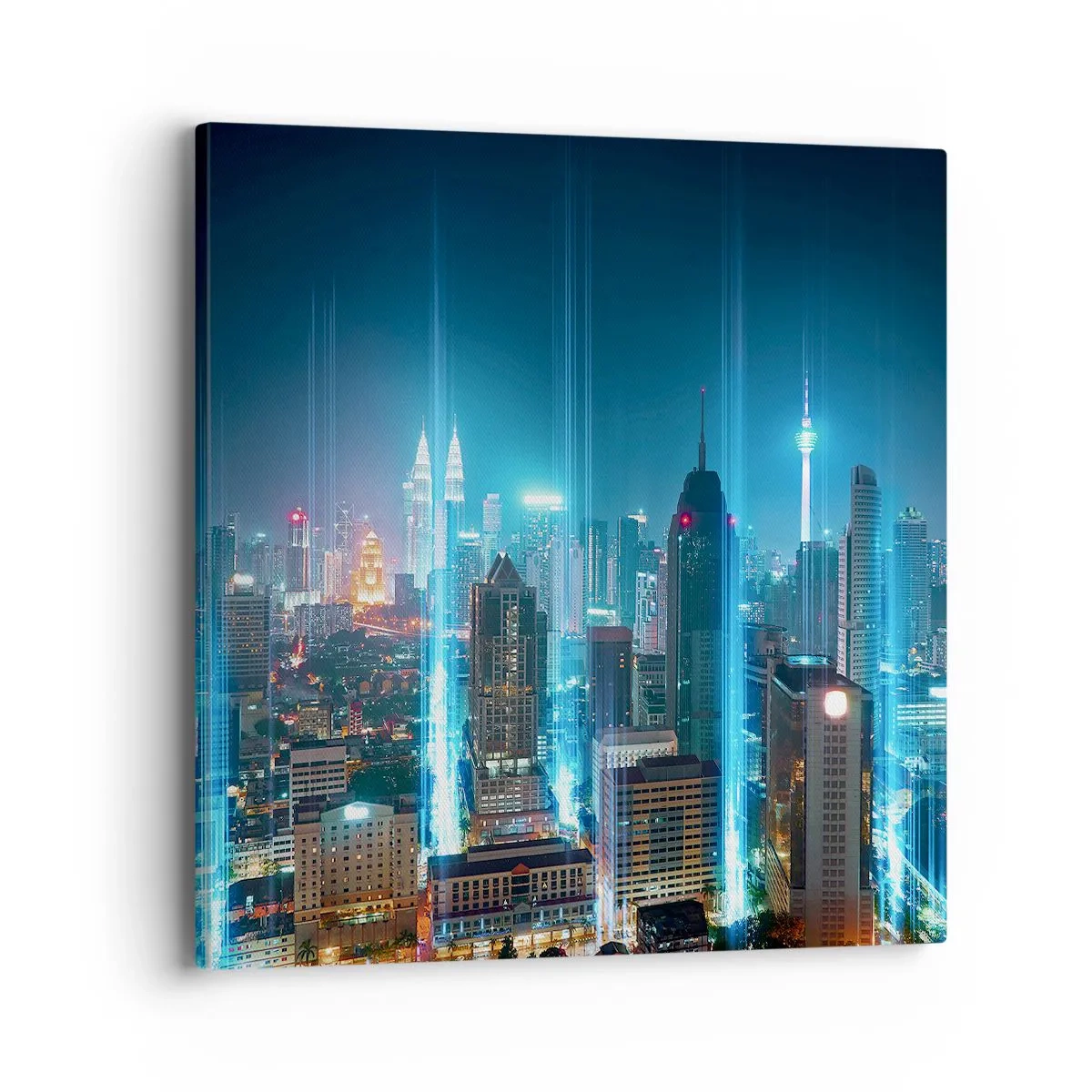 Tablou pe pânză - Prin Berlin spre cer - 40x40 cm