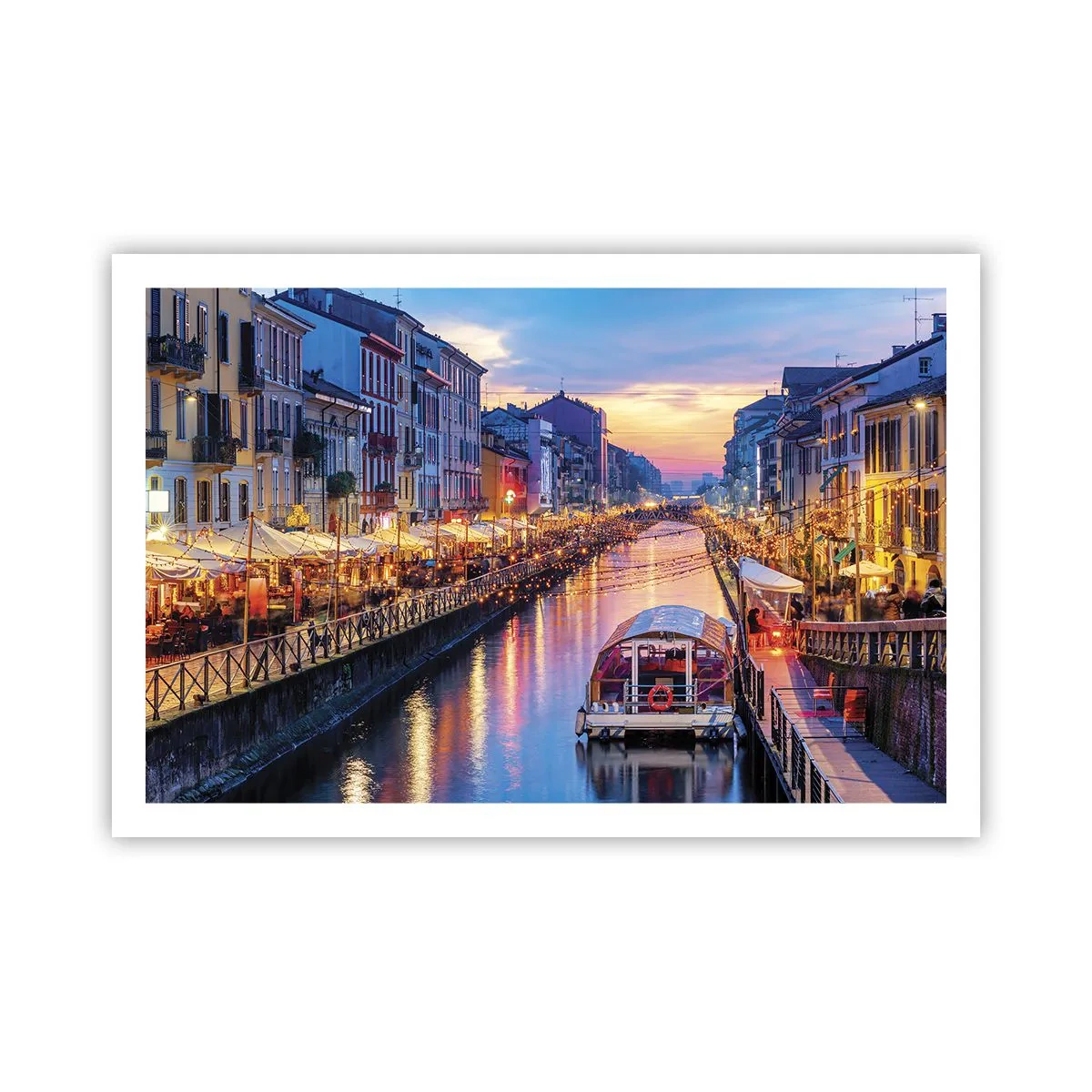 Poster - O seară de lumină și distracție - 91x61 cm