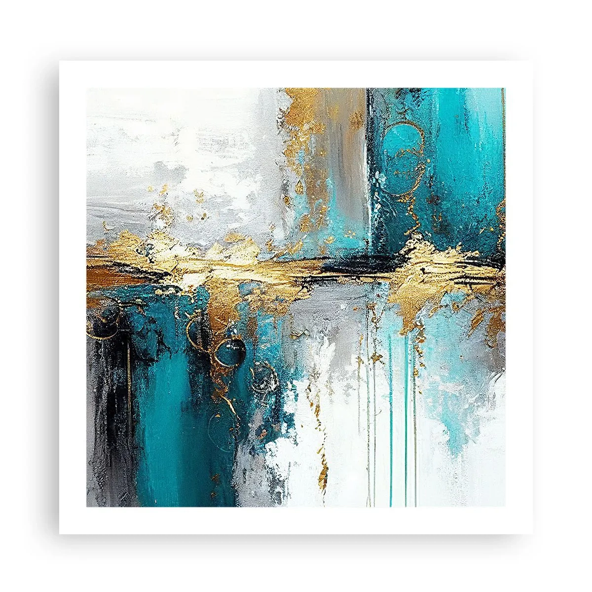 Poster - Totul curge - 60x60 cm