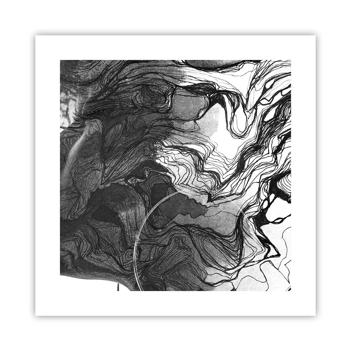 Poster - Încurcată în vise - 40x40 cm