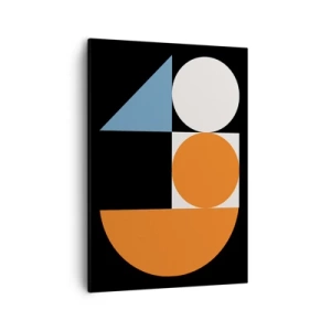 Tablou pe pânză - Sistem de figuri - 50x70 cm