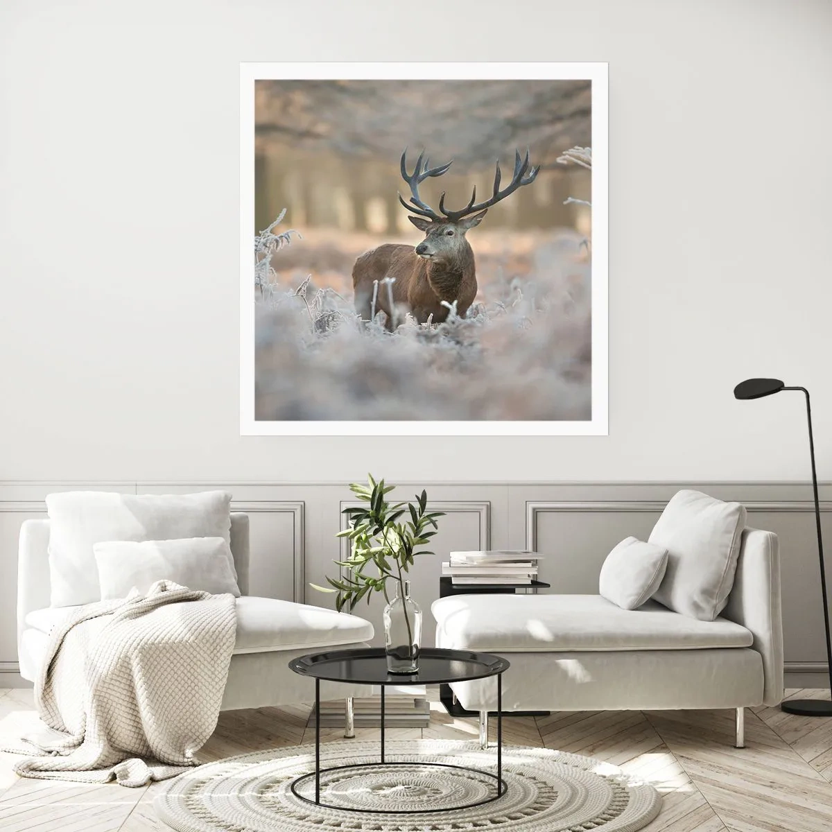 Poster - O dimineață răcoroasă - 60x60 cm