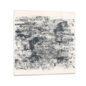 Tablou pe sticlă - Compoziție cețoasă - 30x30 cm
