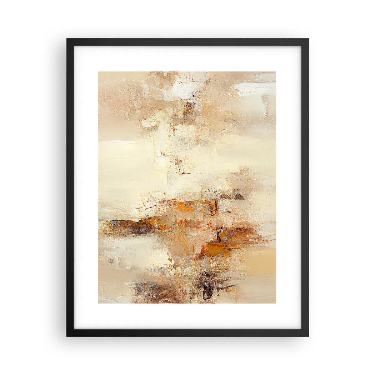 Poster în ramă neagră - Sufletul de chihlimbar - 40x50 cm