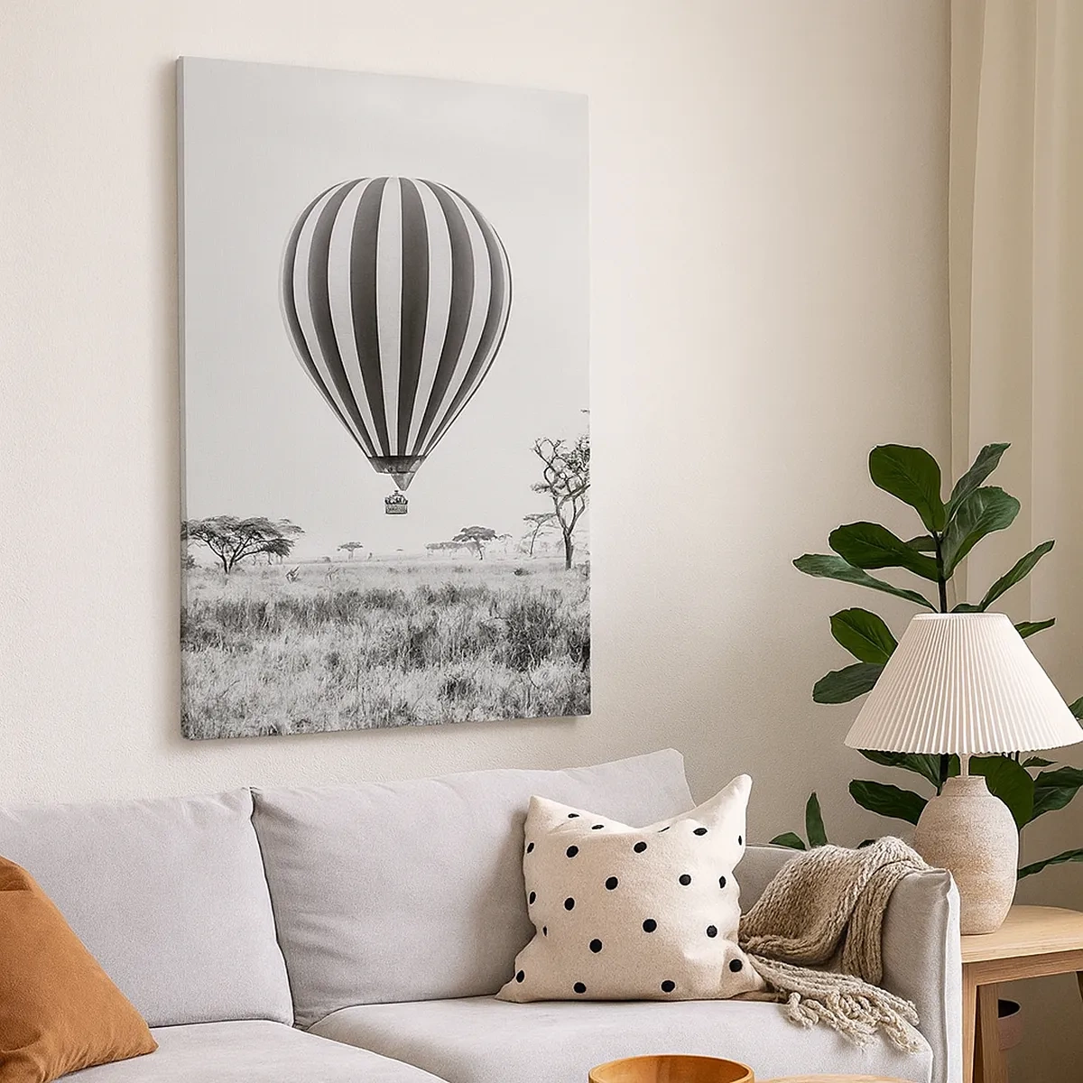 Tablou pe pânză - Peste savană - 50x70 cm