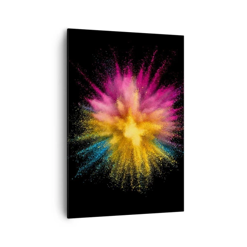 Tablou pe pânză - Nașterea culorii - 70x100 cm