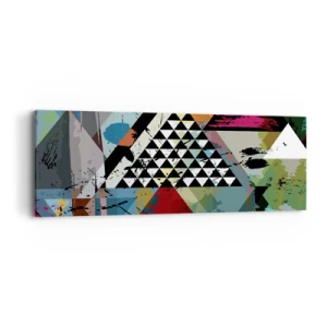 Tablou pe pânză - Cât de simplu - 90x30 cm