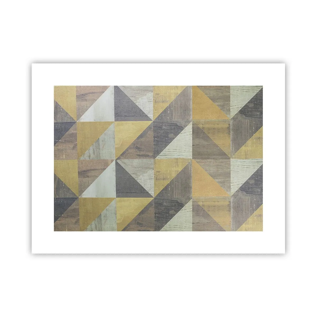 Poster - La unghiul triunghiului - 40x30 cm