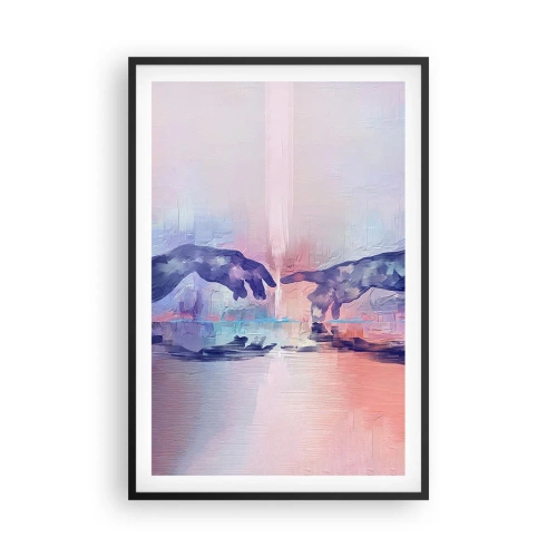 Poster în ramă neagră - Scânteia divină a vieții - 61x91 cm