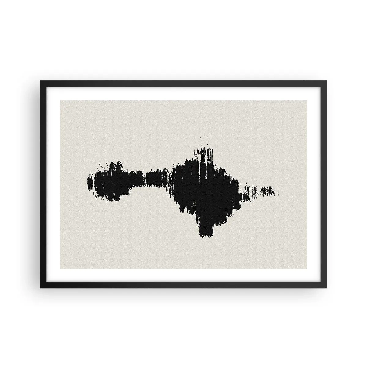 Poster în ramă neagră - Vibrațiile imaginației - 70x50 cm