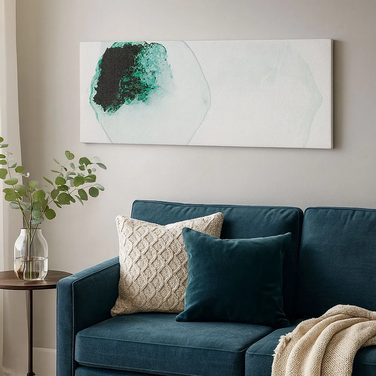 Tablou pe pânză - Într-o picătură de apă - 100x40 cm