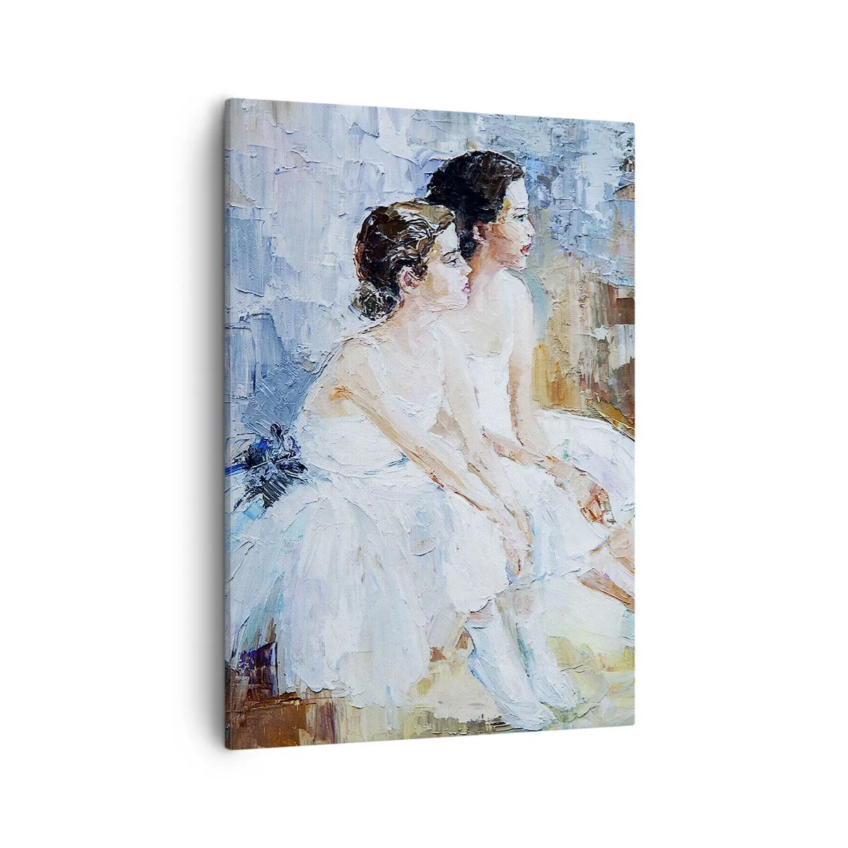 Tablou pe pânză - Odihna lebedelor tinere - 50x70 cm