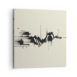 Tablou pe pânză - Abstracție pripită - 50x50 cm