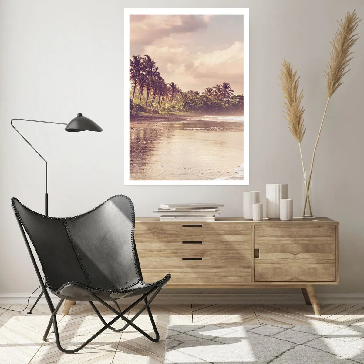 Poster - Mângâind valurile - 30x40 cm