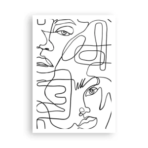 Poster - Într-o încurcătură de emoții - 70x100 cm