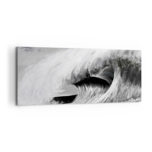 Tablou pe pânză - Mânia oceanului - 120x50 cm