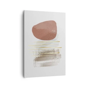 Tablou pe pânză - Colonadă abstractă - 70x100 cm