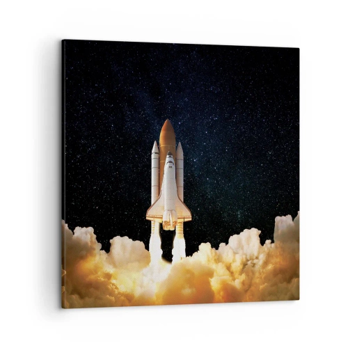 Tablou pe pânză - Ad astra! - 50x50 cm