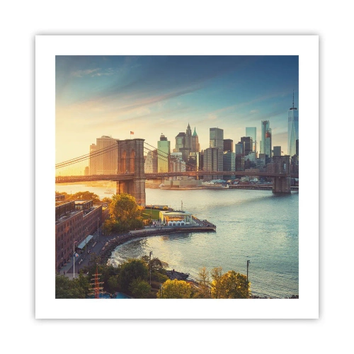 Poster - Zorii metropolitani - 50x50 cm