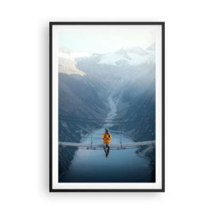 Poster în ramă neagră - Încântat în suspensie - 61x91 cm