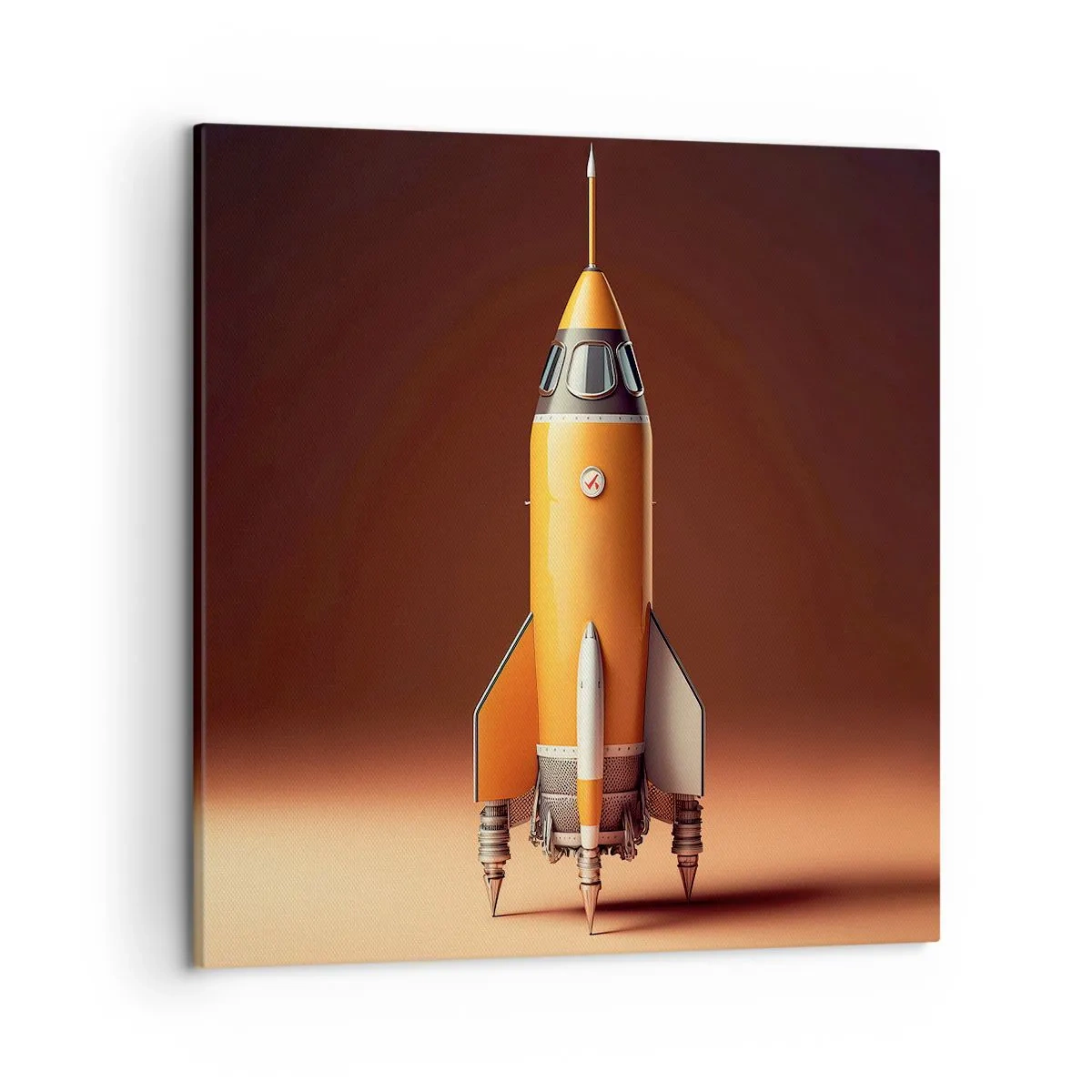 Tablou pe pânză - Totul începe cu un vis - 50x50 cm