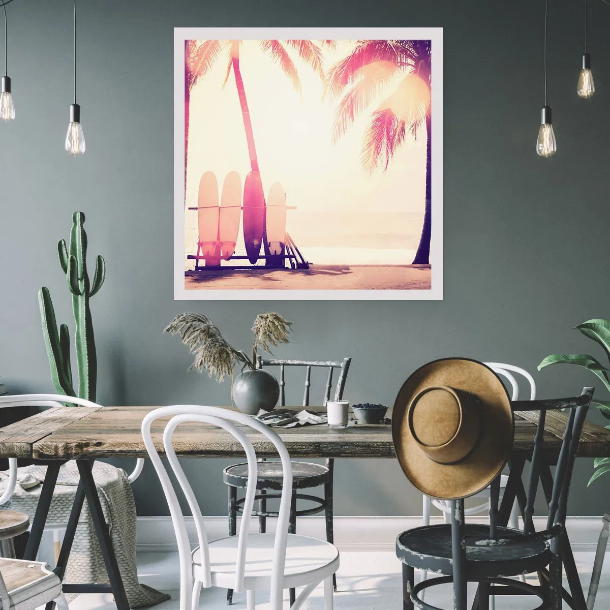 Poster - Va fi o zi minunată - 40x40 cm