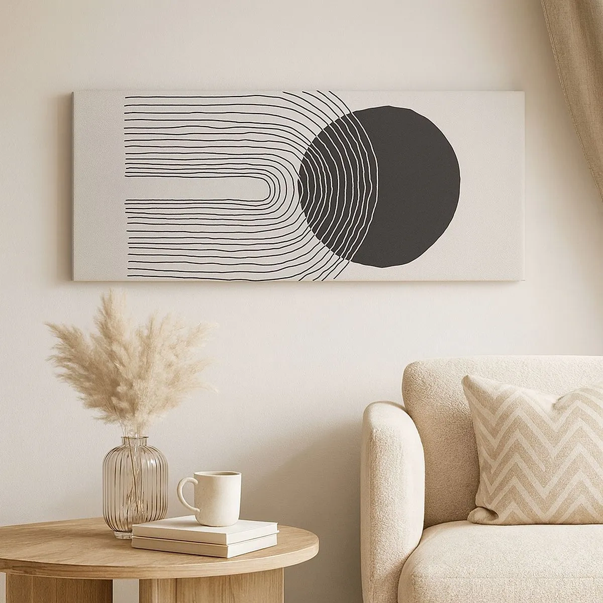 Tablou pe pânză - Tremurând și încrezător - 100x40 cm