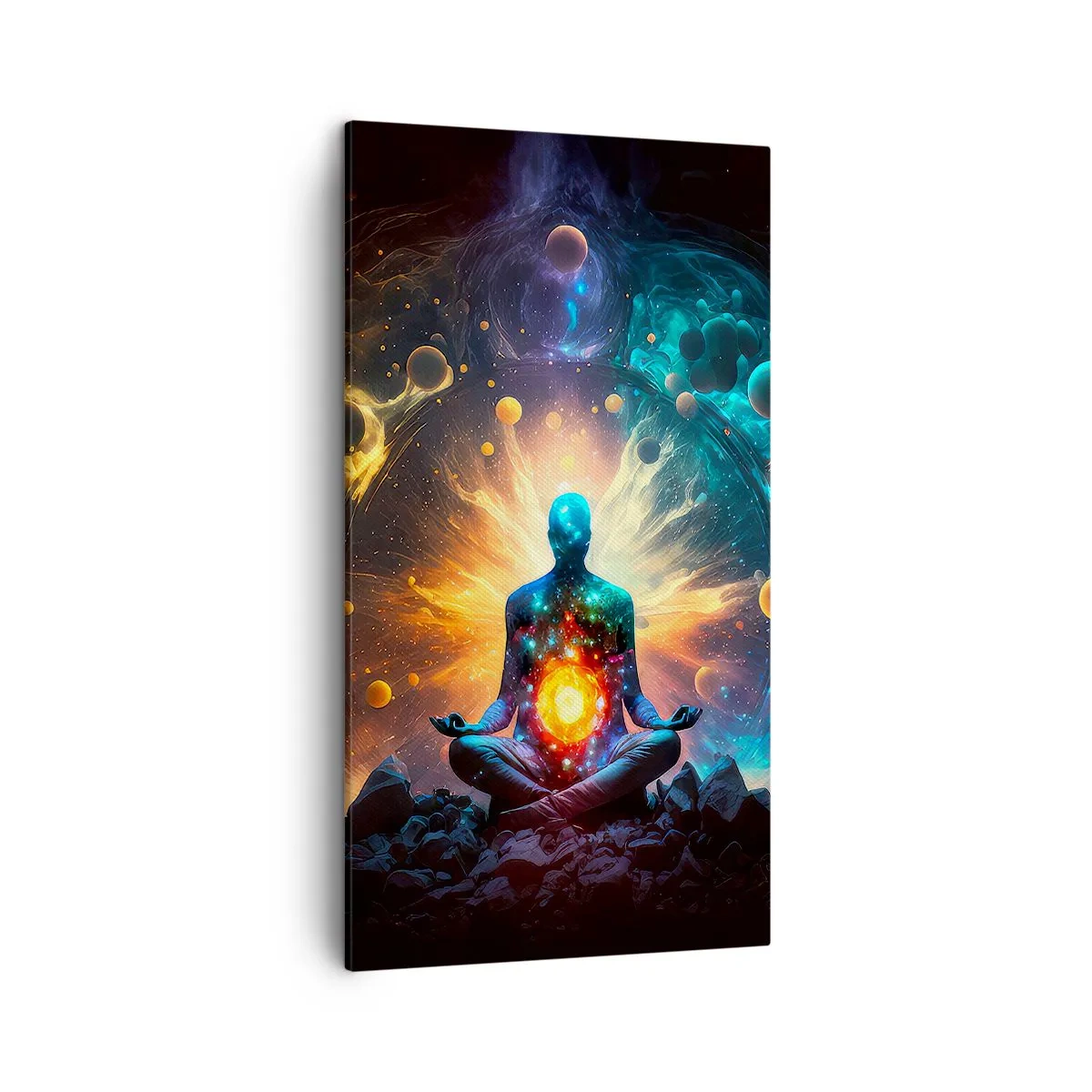 Tablou pe pânză - Liniște cosmică - 45x80 cm