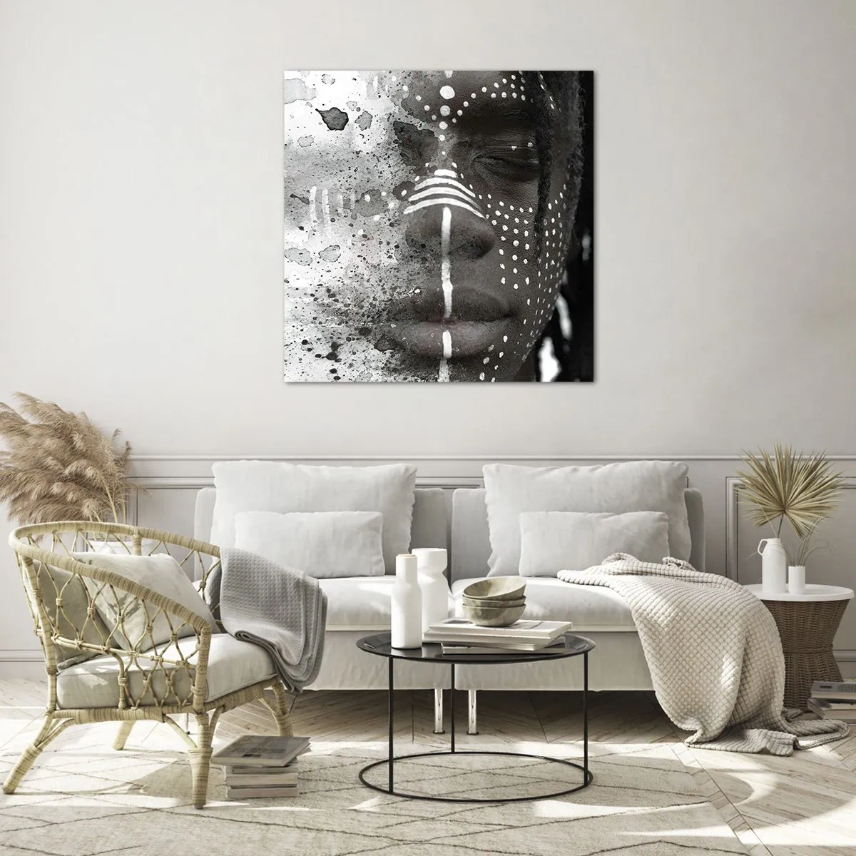 Tablou pe sticlă - Descoperă spiritul original - 60x60 cm