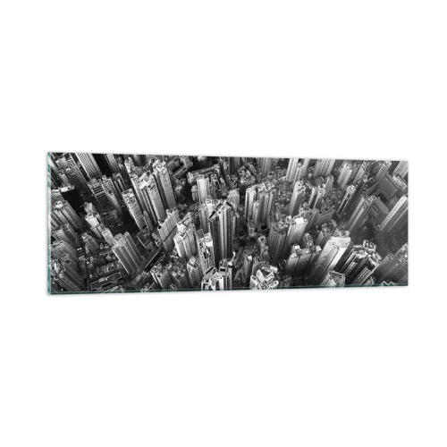 Tablou pe sticlă - Din ce în ce mai sus - 90x30 cm